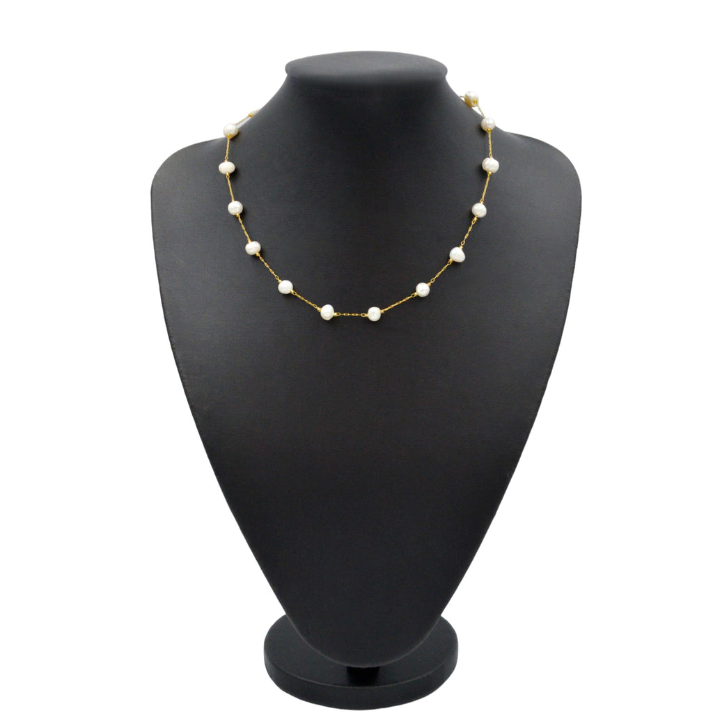 First Piece Necklace Pearl