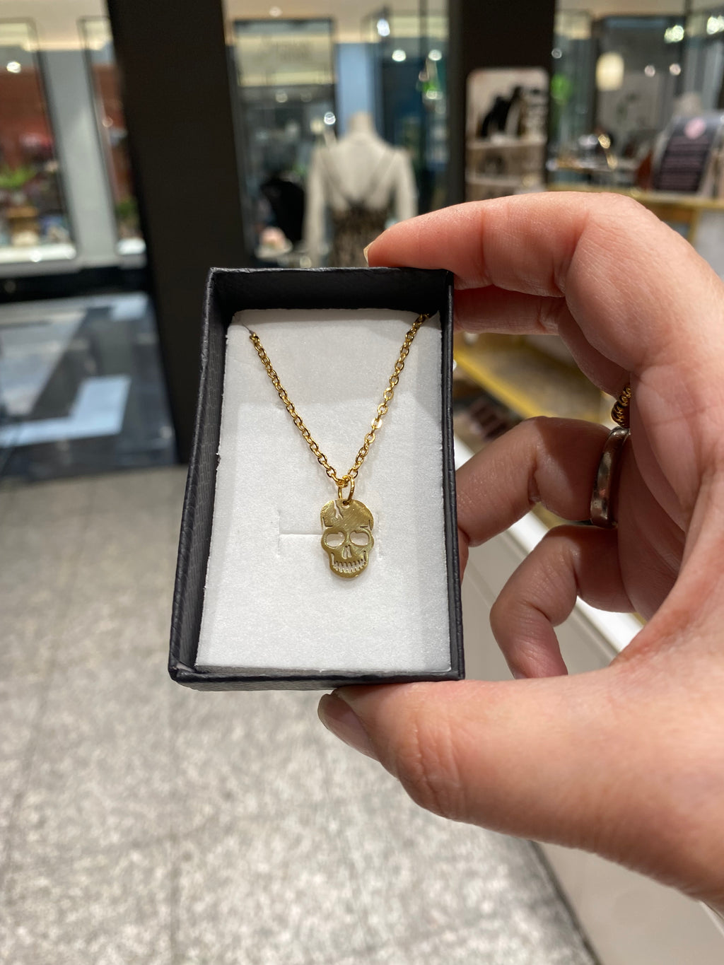 Skull Charm Necklace