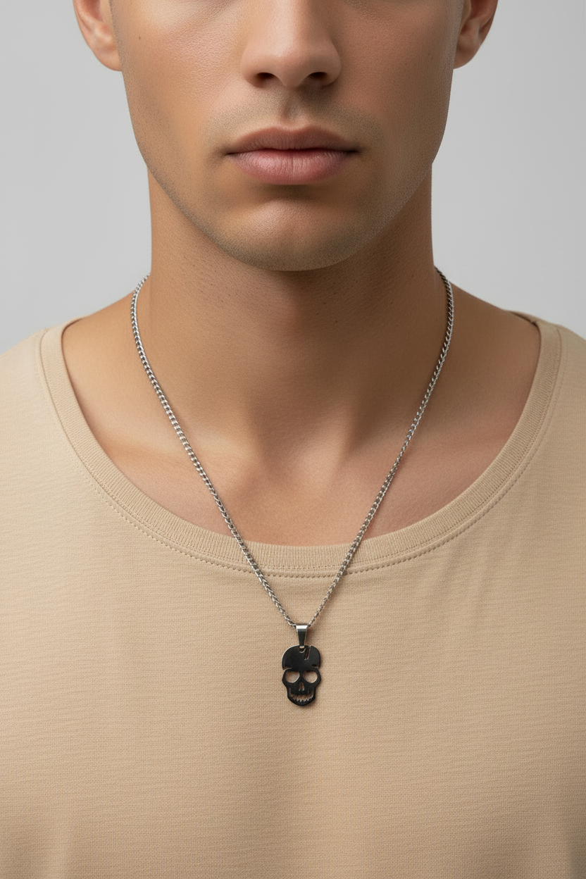 Skull Charm Necklace