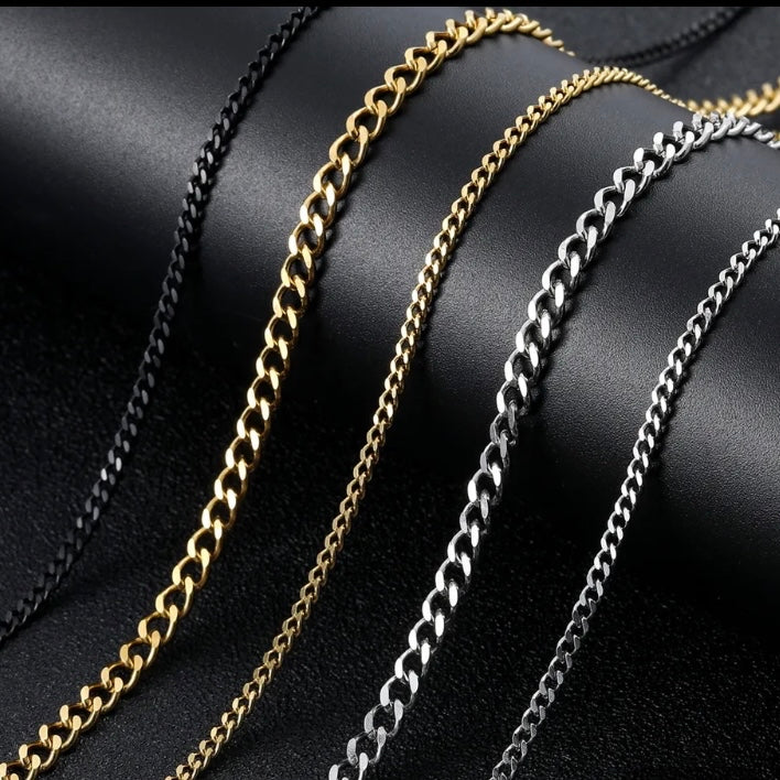 Cuban Link Stainless Steel Necklace