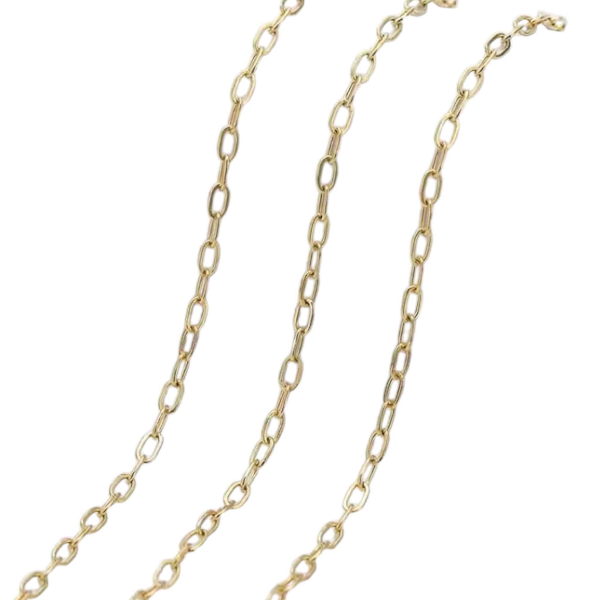 2.5 x 4.5mm Paperclip Chain