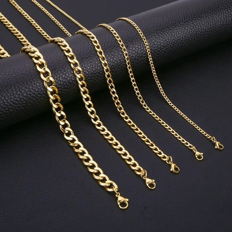 Cuban Link Stainless Steel Necklace