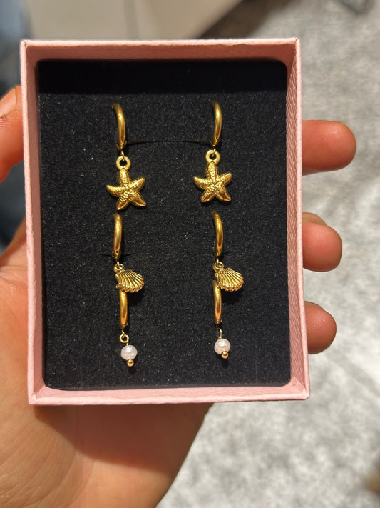 Ocean Earring Stack