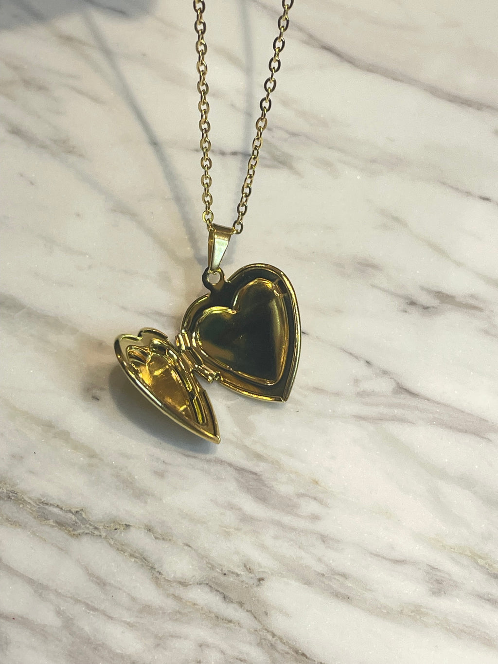 Vintage Heart Locket Necklace