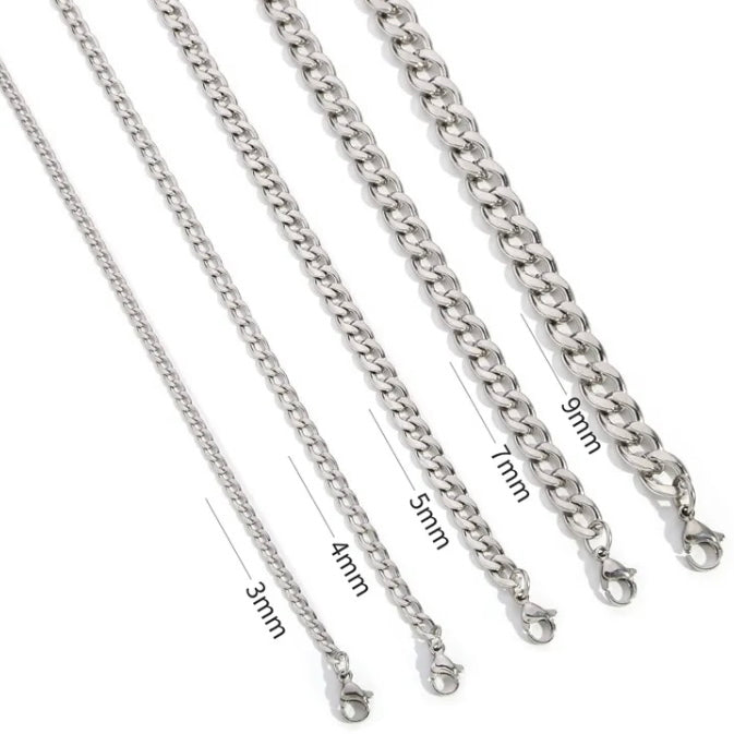 Cuban Link Stainless Steel Bracelet