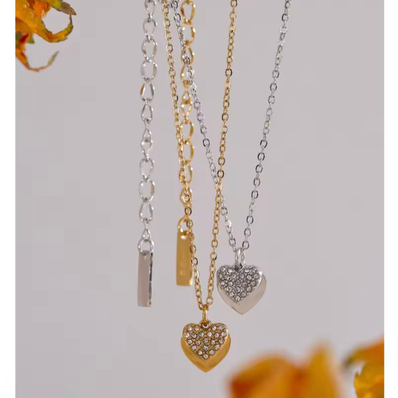 Crystal Heart Necklace