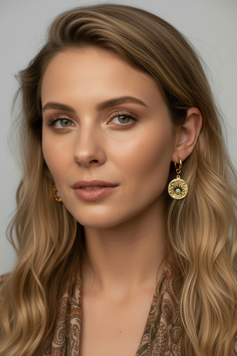 Sun Bohemian Earrings