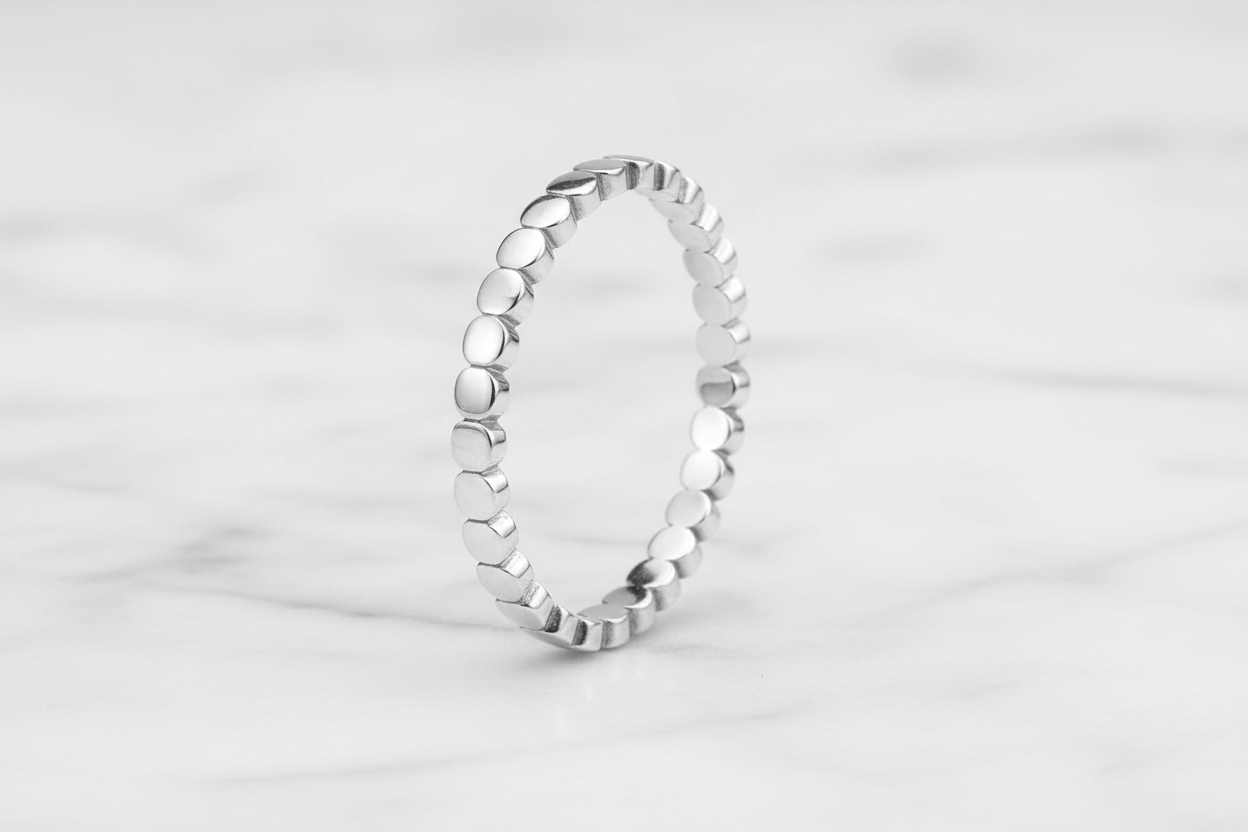2mm Circles Stacking Ring