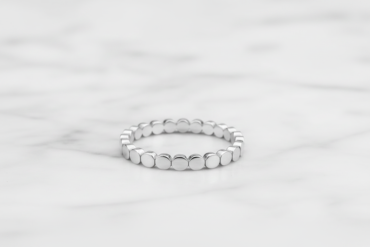 2mm Circles Stacking Ring