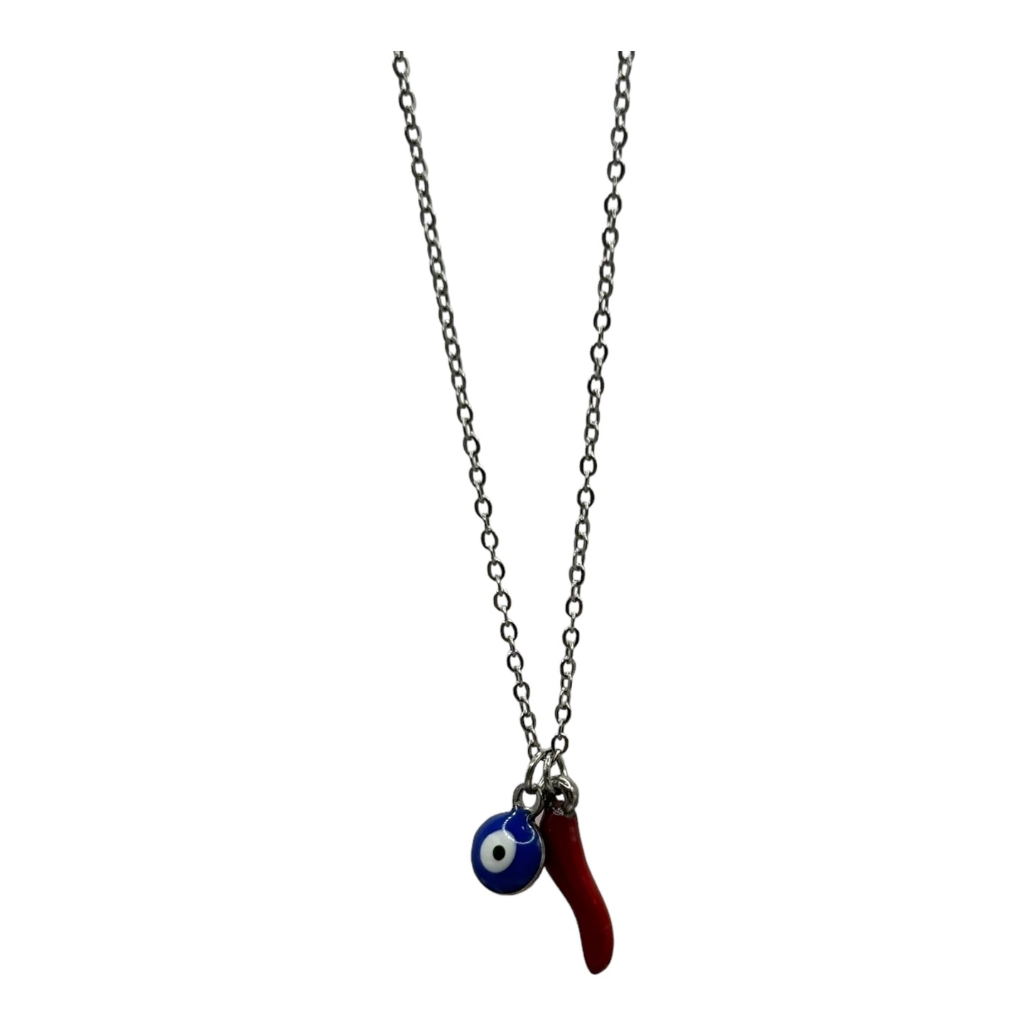 Chilli and Eye Necklace
