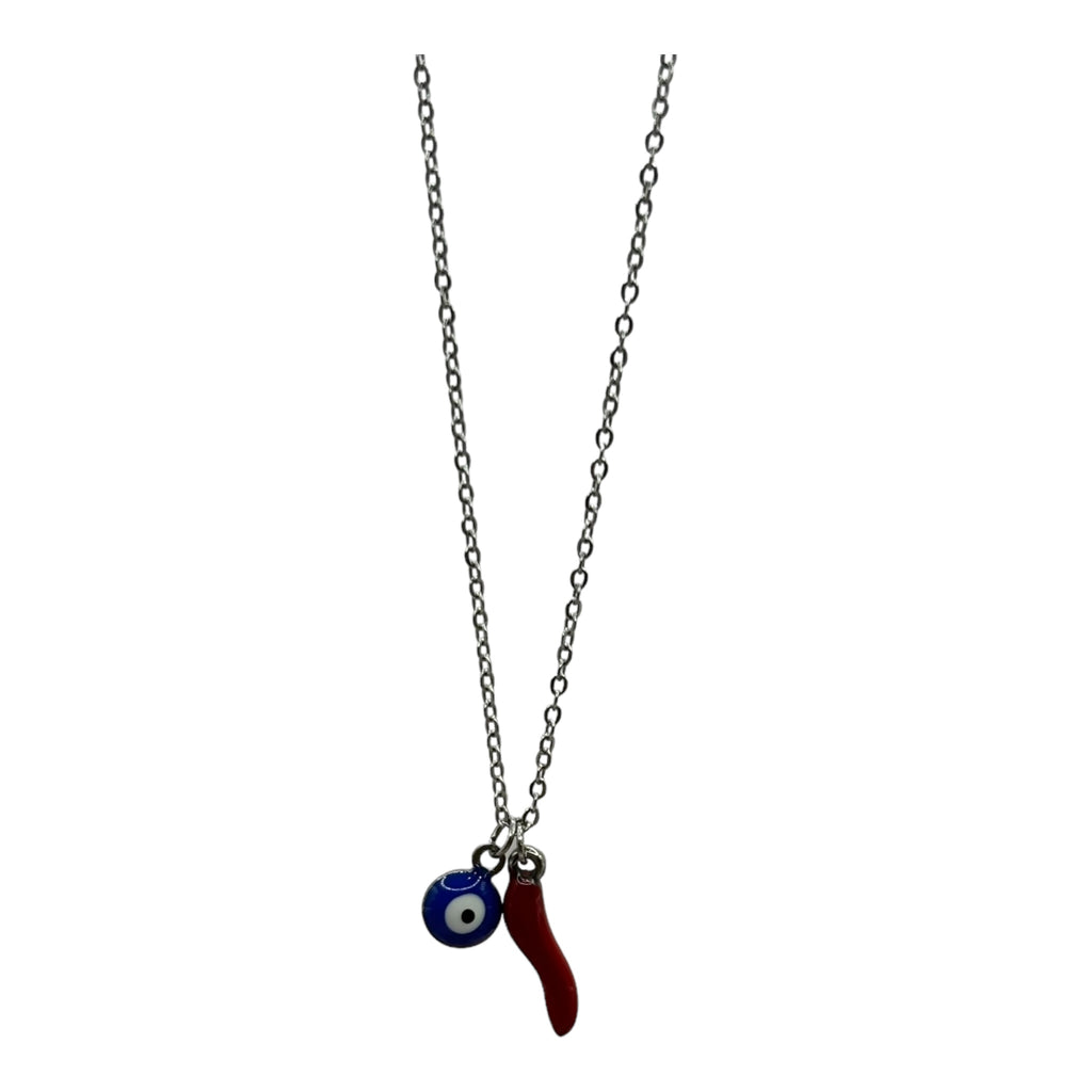 Chilli and Eye Necklace