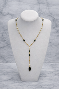 Aurora Lariat Jade Necklace