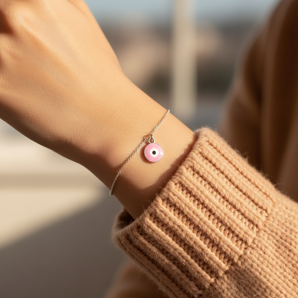 8mm Mati Charm Stainless Steel