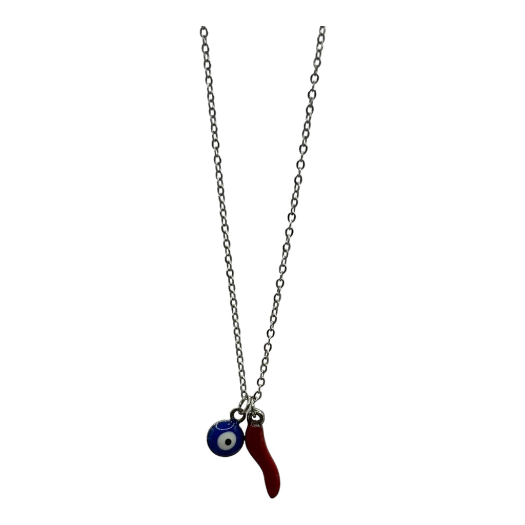 Chilli and Eye Necklace