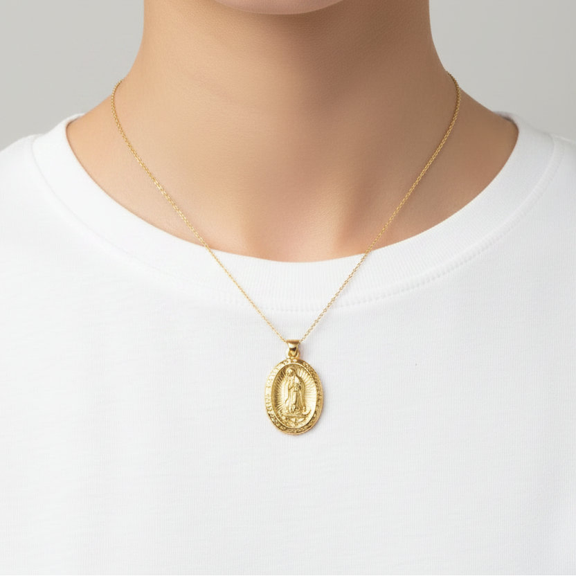 Virgin Mary Charm Large