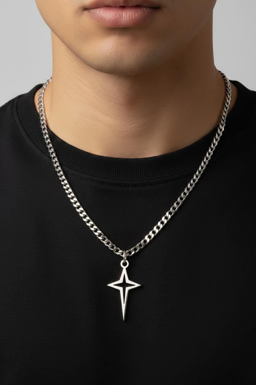 North Star Cutout Charm Charm