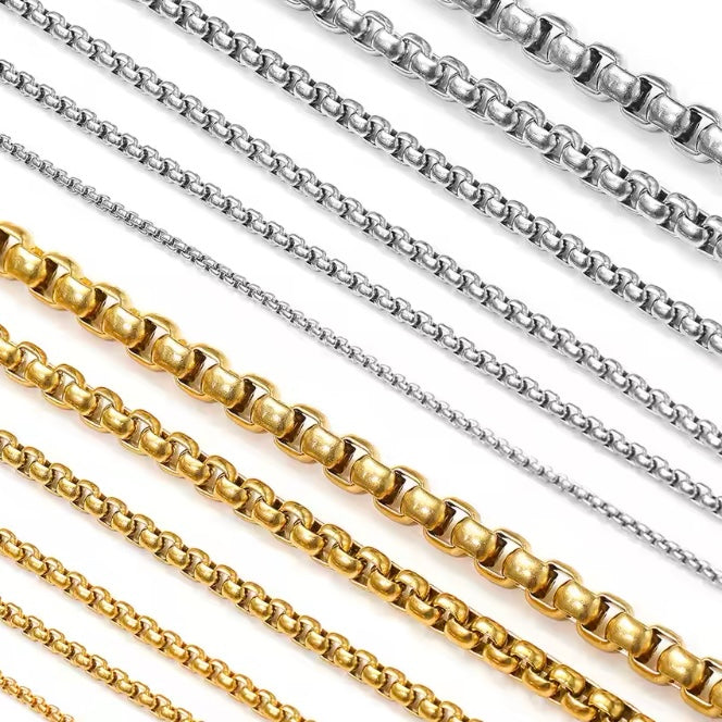 Rollo Box Chain – Kalli James Design