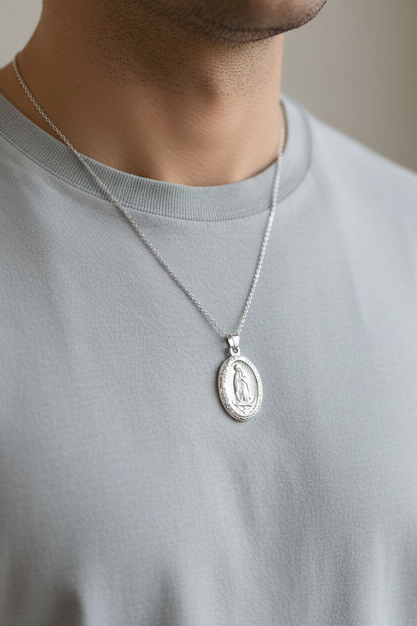 Virgin Mary Charm Large