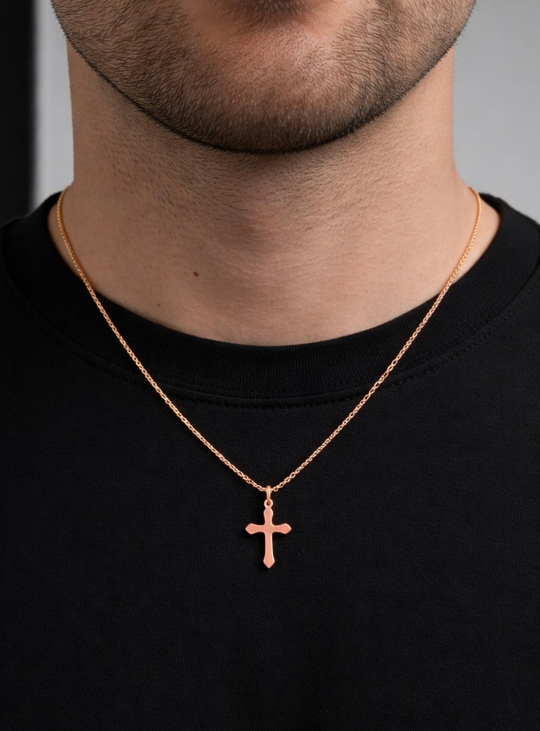 Small Cross Necklace
