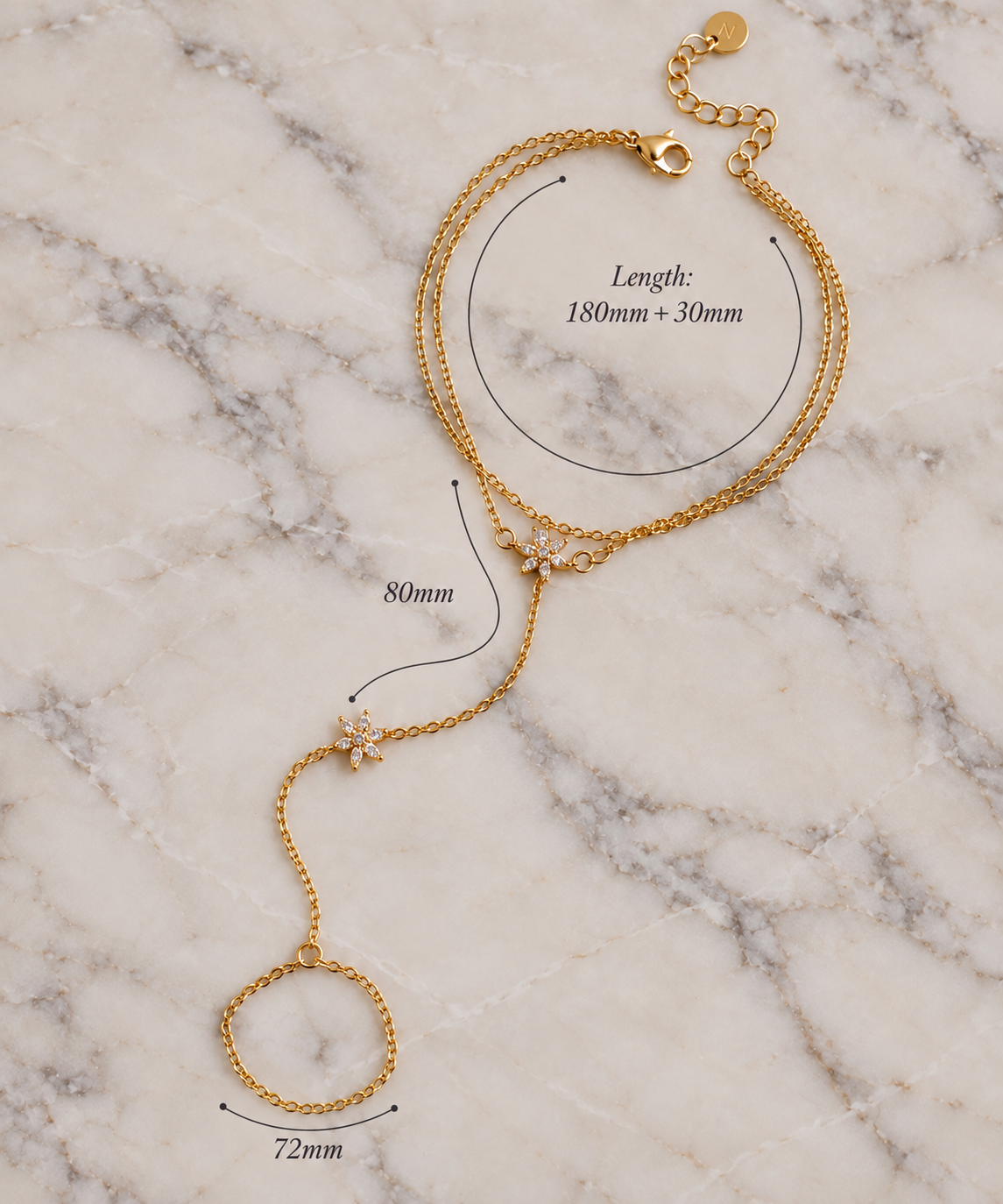 Arabella Hand Chain