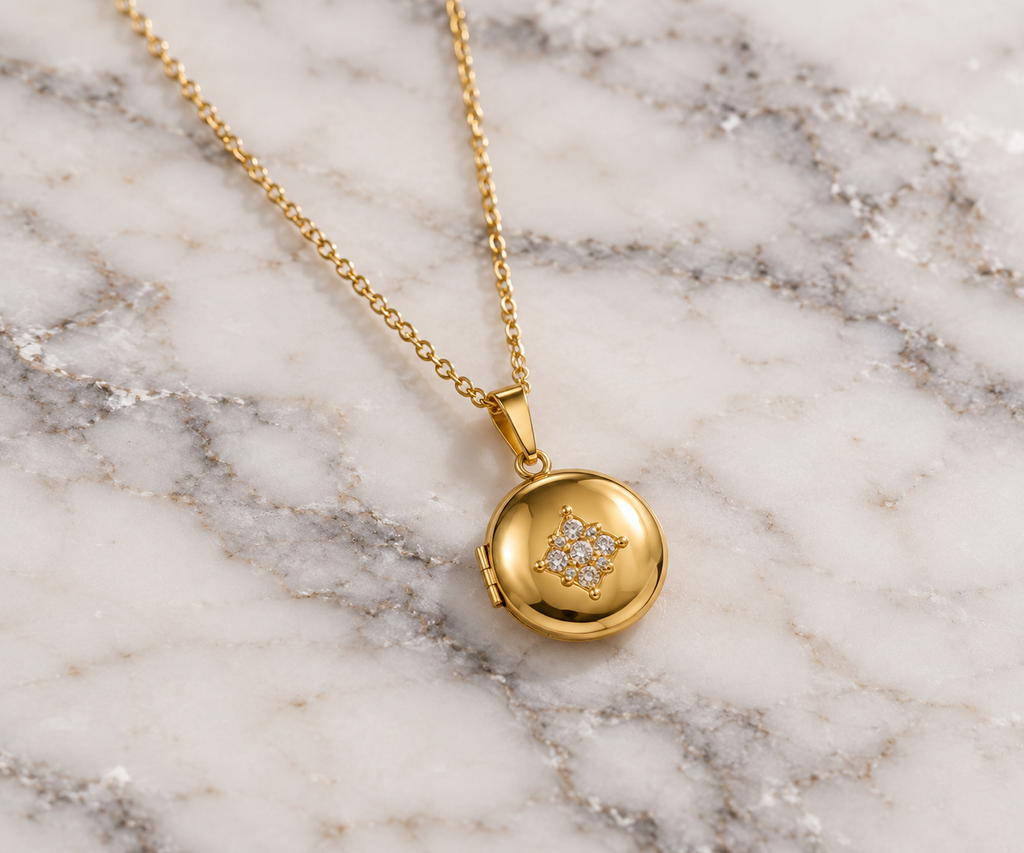 Claire Locket Necklace