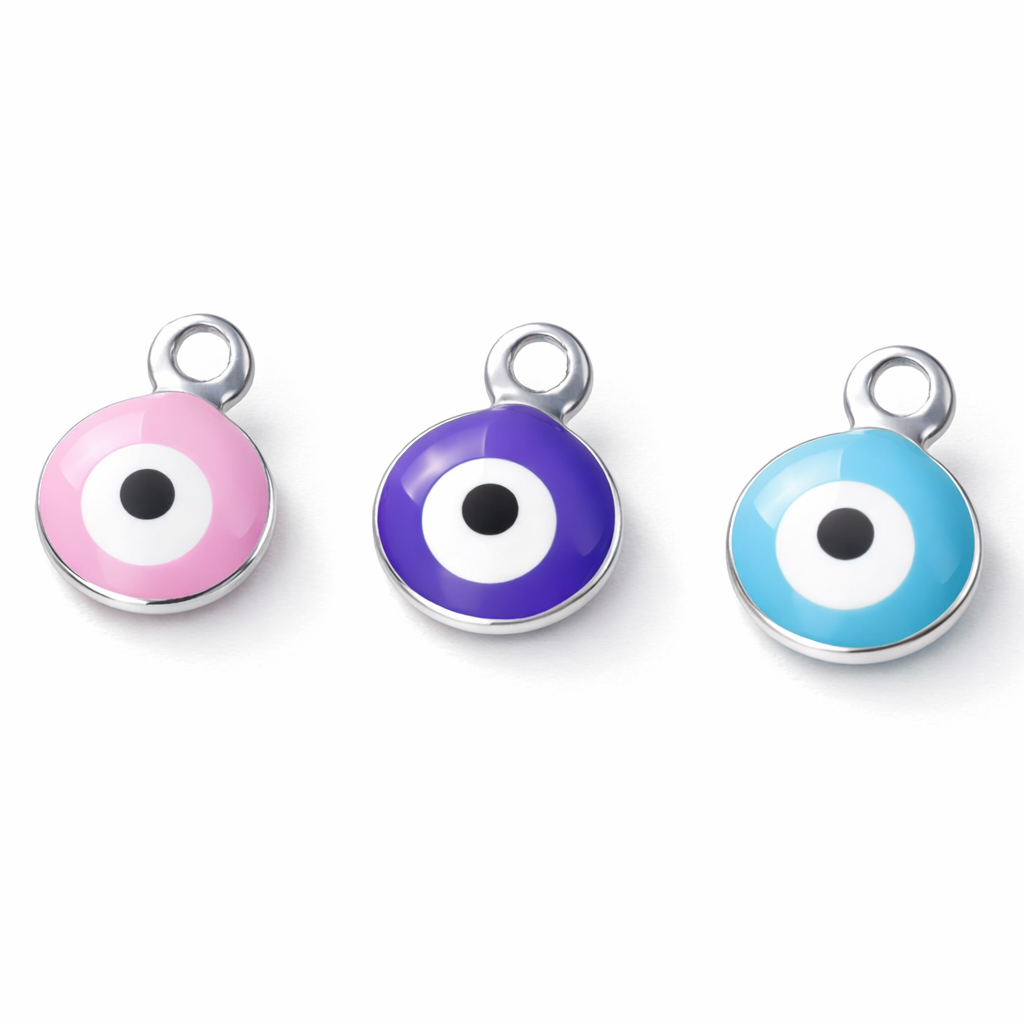 8mm Mati Charm Stainless Steel