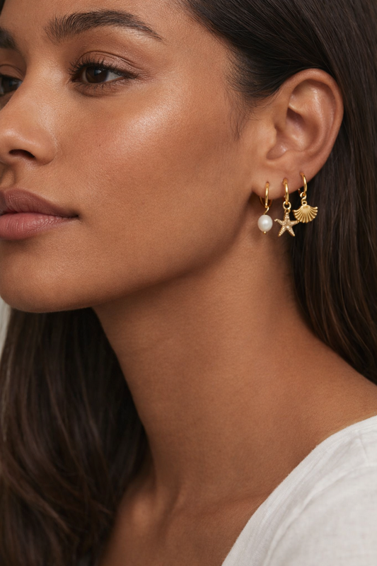 Ocean Earring Stack