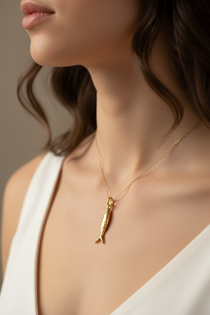 Gold Fish Charm