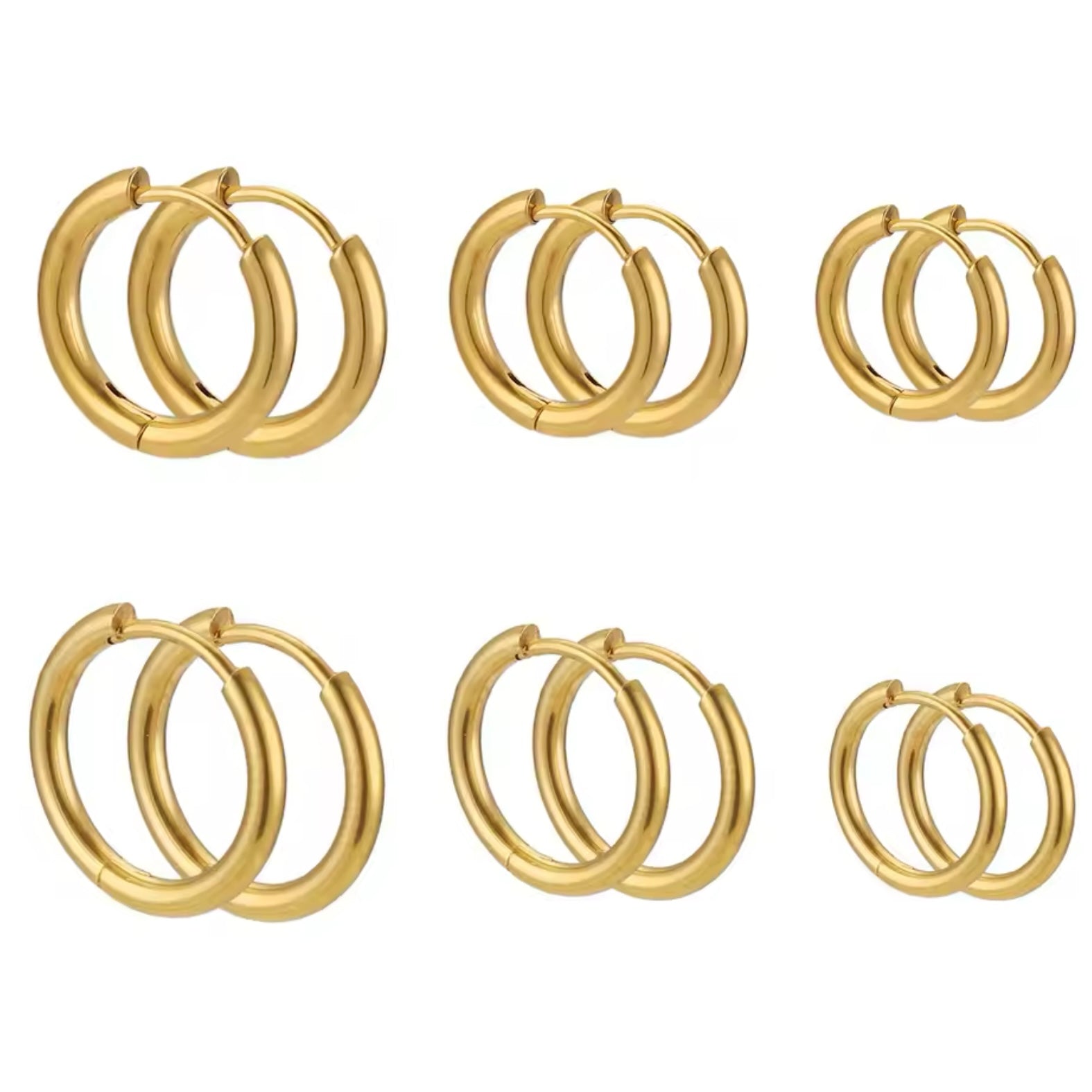 2.5mm Thick Stainless Steel Hoops