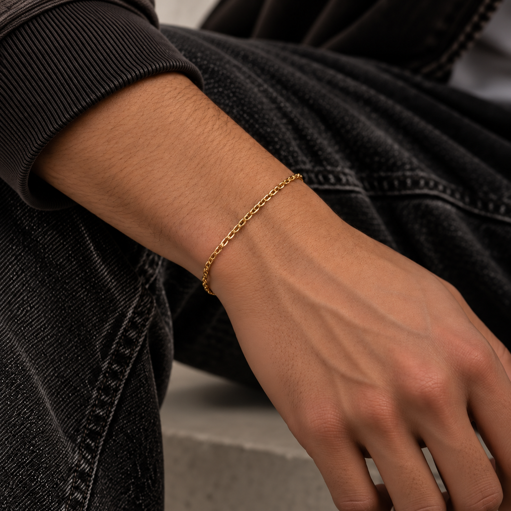 Nikos 2mm Chain Bracelet