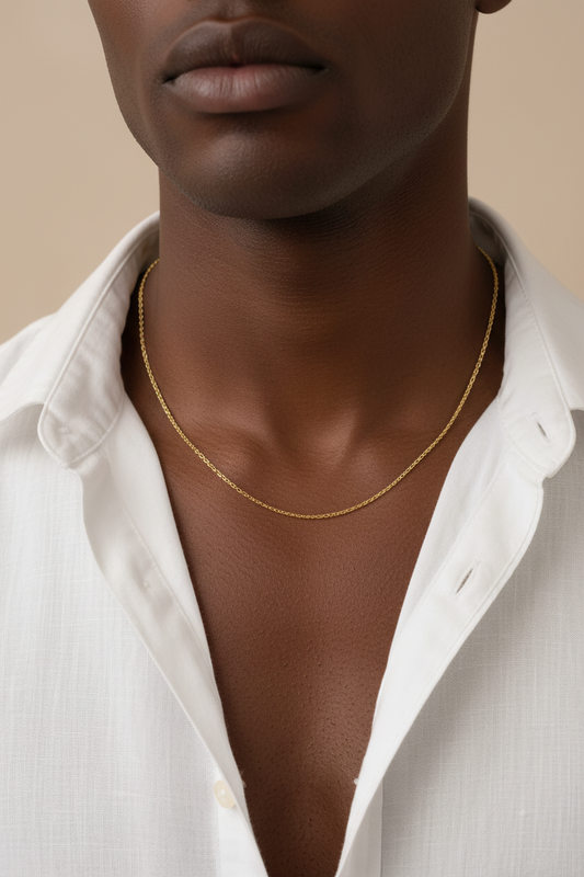 Fine Cable Chain Necklace