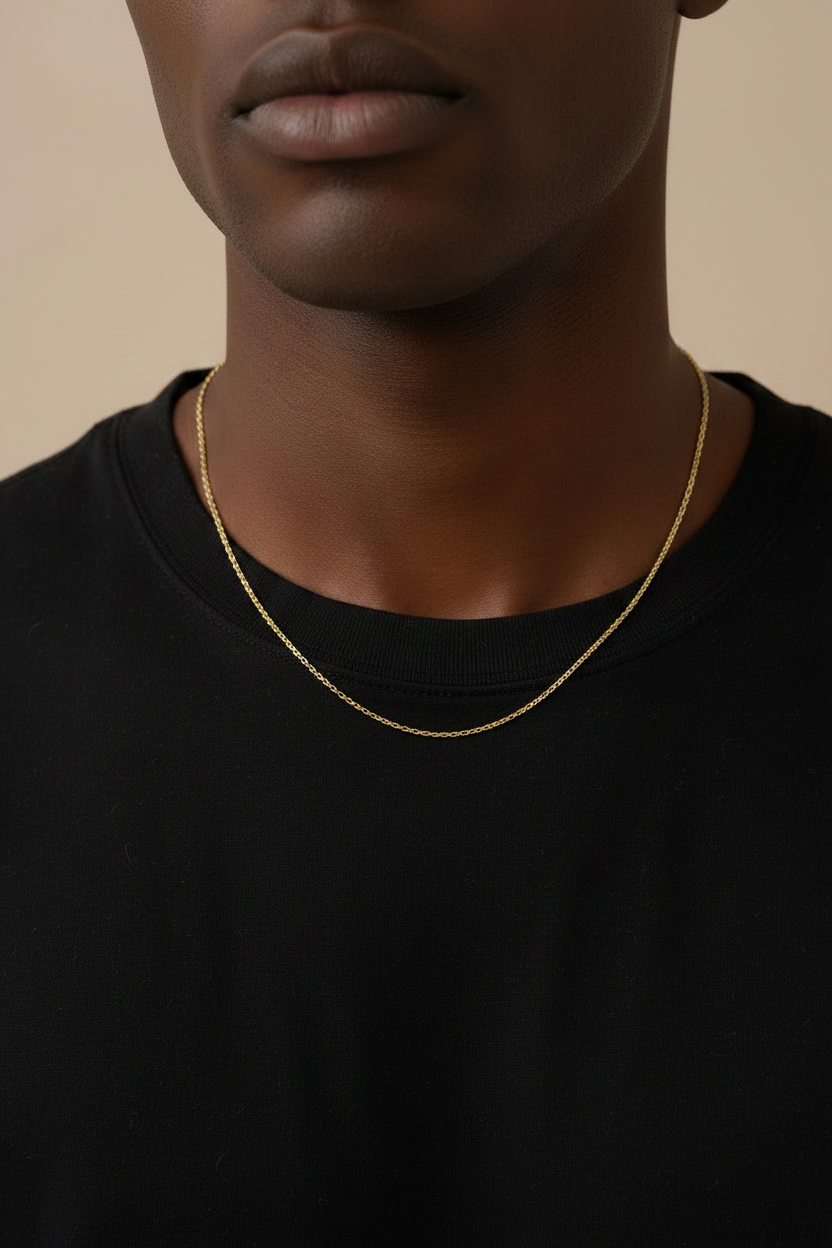Fine Cable Chain Necklace