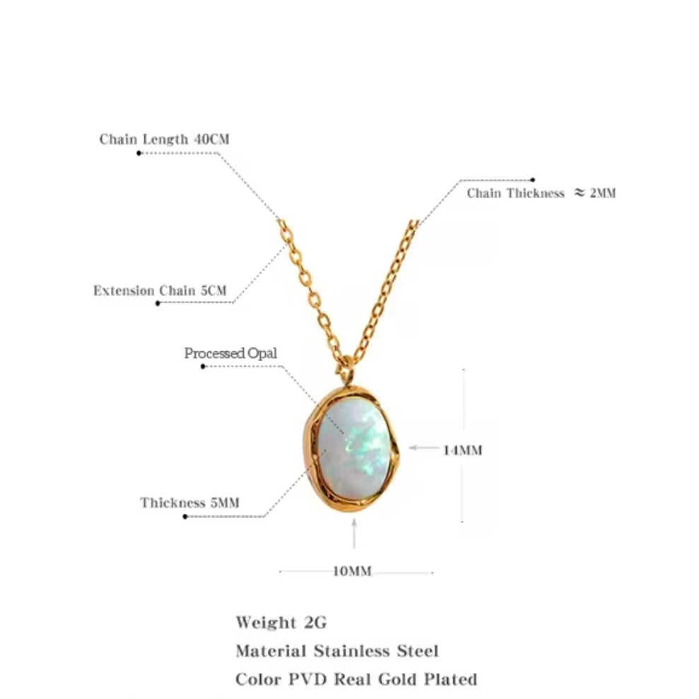 Vintage Opal Necklace