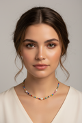 Pearl and Seed Bead Necklace