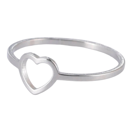 Heart Stainless Steel Ring