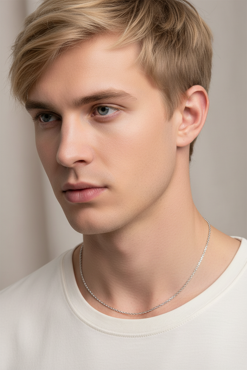 Fine Cable Chain Necklace