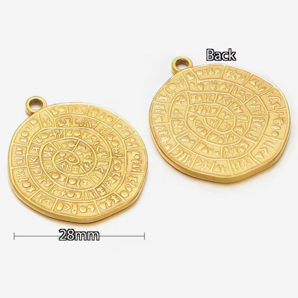Phaistos Disc - Ancient Scripture Charm