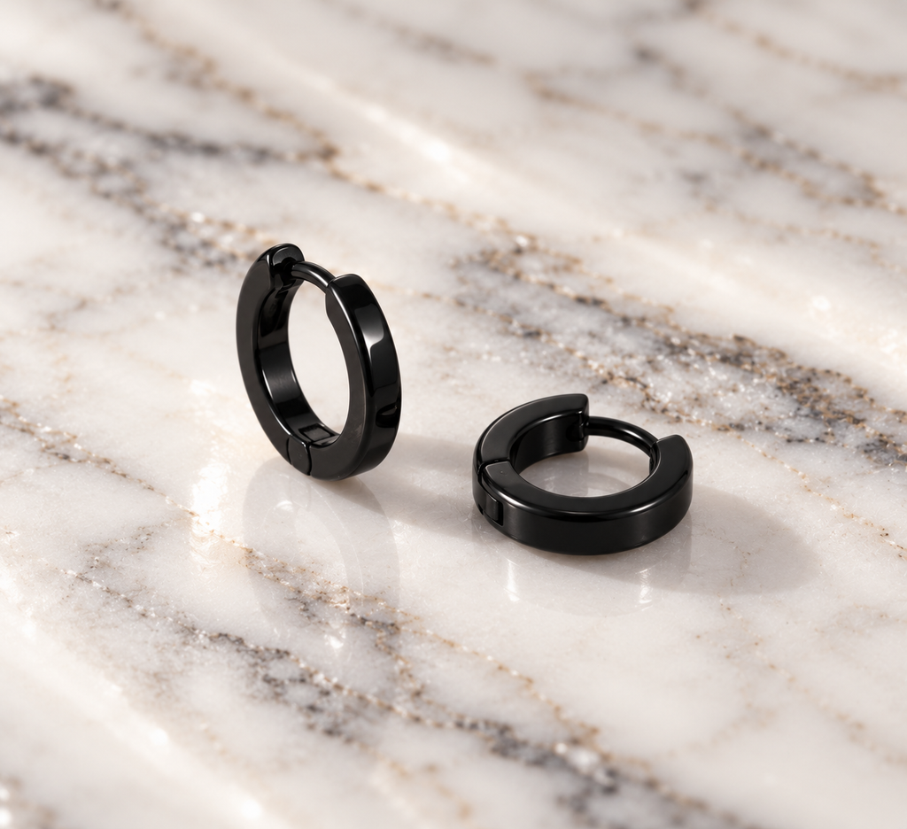 Classic Black Hoops