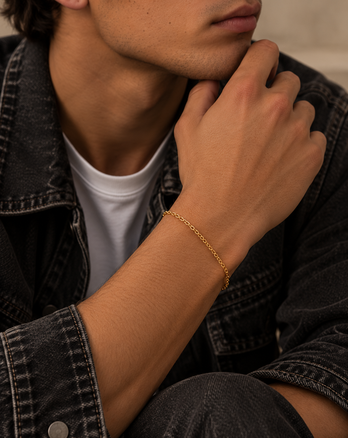 Nikos 2mm Chain Bracelet