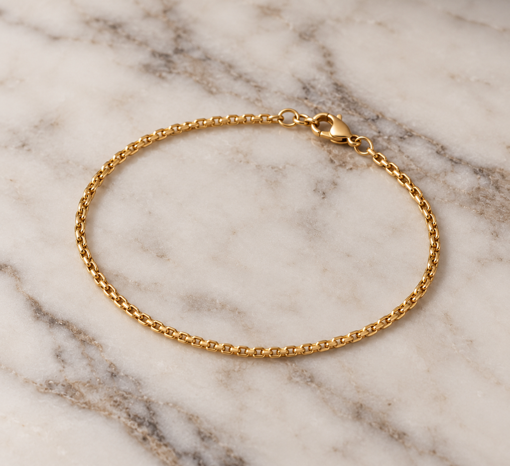 Leto 3 mm Rollo Chain Bracelet