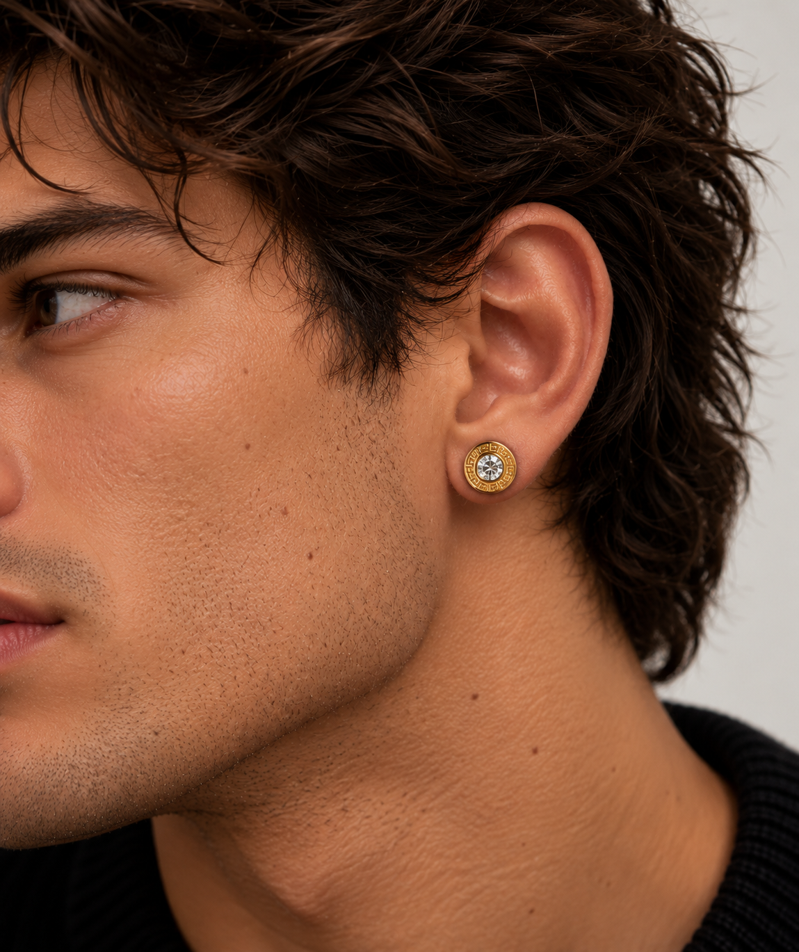 Greek Key Earrings