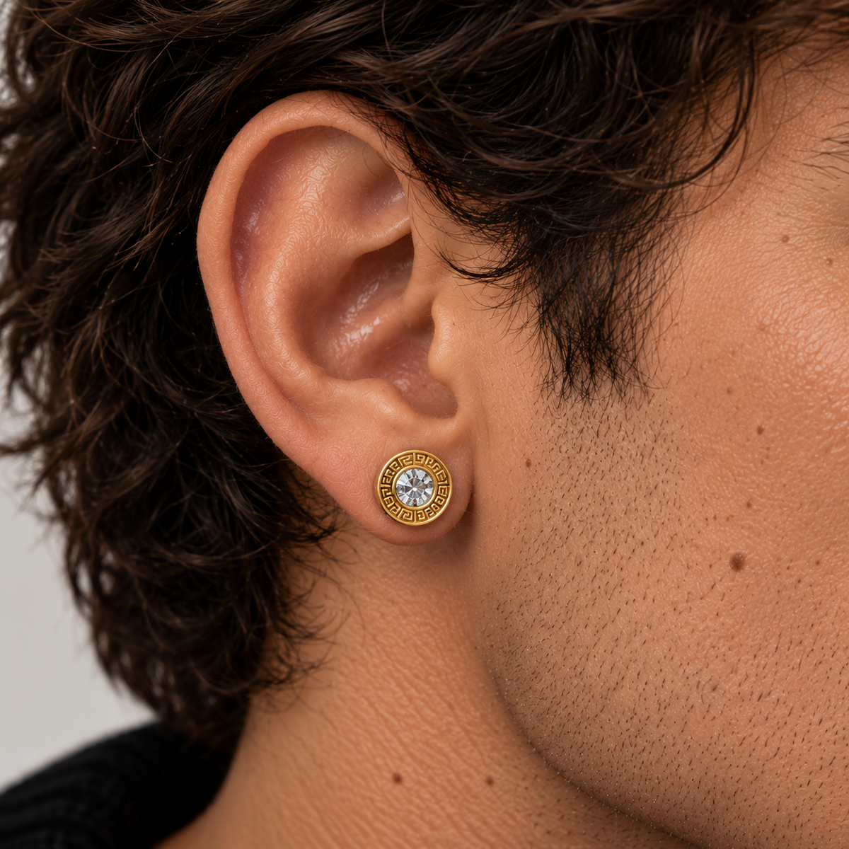 Greek Key Earrings