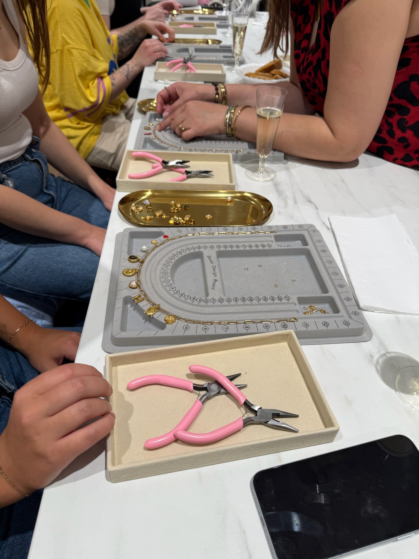 Sip and Charm Class at Kalli James Eastland