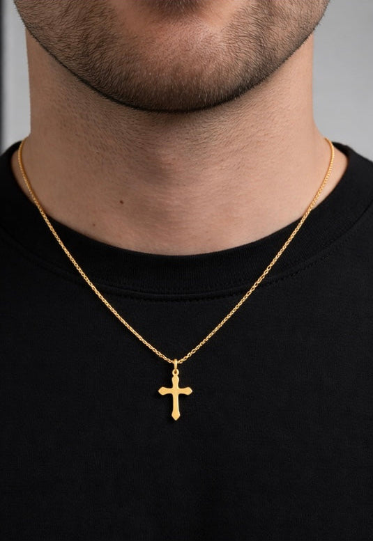 Small Cross Necklace