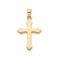 Small Cross Orthodox Style 2 Plain