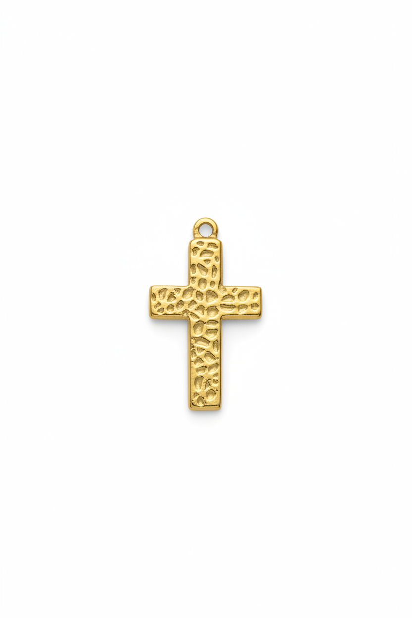 Beaded Rough Cross