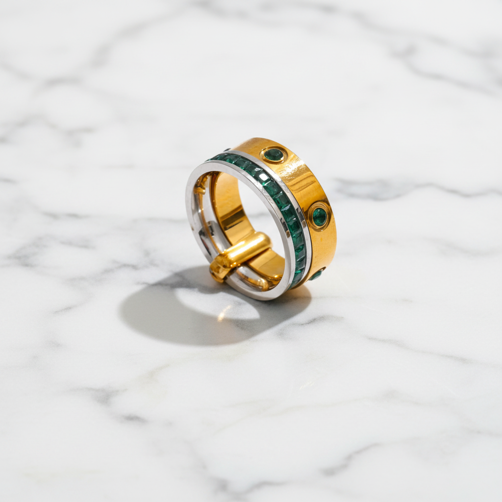 Esme Green Ring