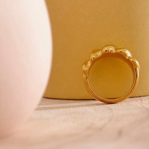 Joanne Croissant Dome Ring