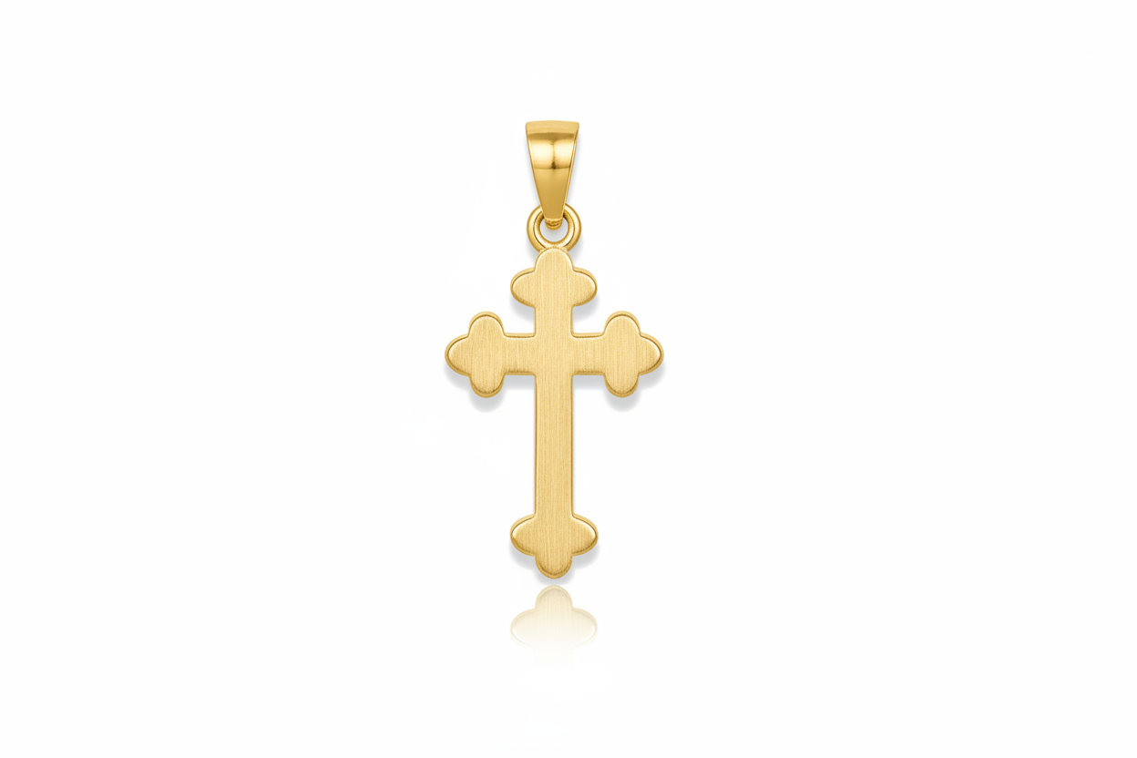 Small Cross Style 1 Orthodox Style
