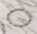 Kostas 12mm × 4mm Paperclip Chain Bracelet